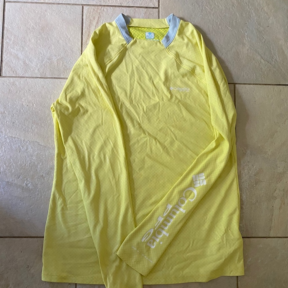 Columbia PFG omni freeze zero long sleeve shirt women’s medium